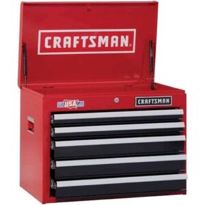 2000 Series 26-in W x 19.75-in H 5-Drawer Steel Tool Chest (Red)
