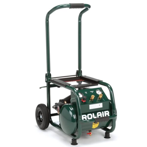 fcabb9a40ccc41669e5e1f7cc5d599a0 5.3 Gallon Electric Wheeled Portable Compressor for tires & tools