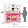 Step2 Fun with Friends Pink Toddler Kitchen Play Set