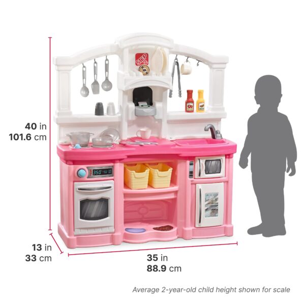 Step2 Fun with Friends Pink Toddler Kitchen Play Set