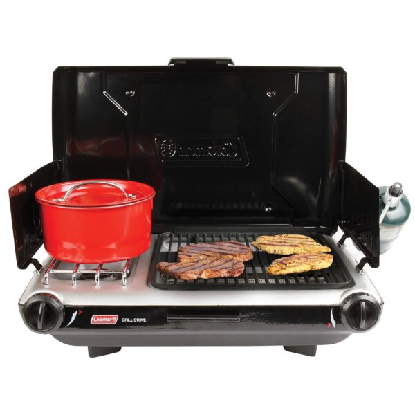 fd244ac690fe470da0f830253300151b Coleman Tabletop 2-in-1 Camping Grill for Outdoor Cooking