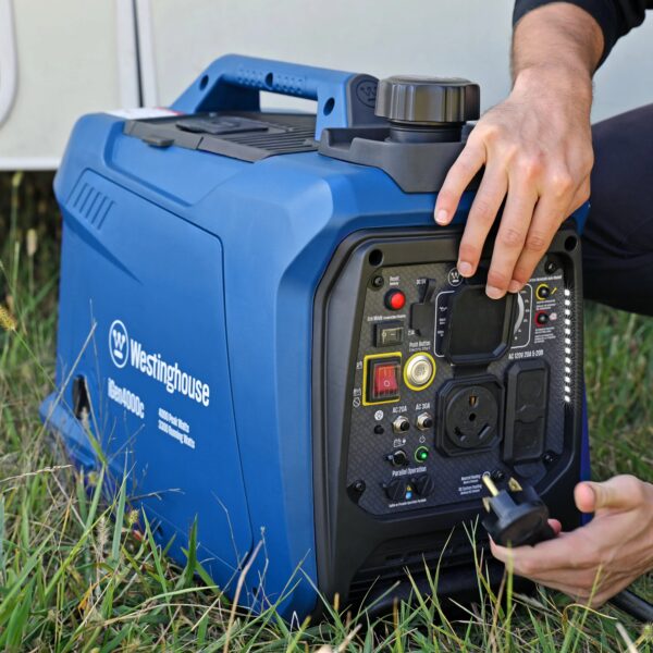 Westinghouse 4000 Peak Watt Gas Portable Inverter Generator with Remote Start & CO Sensor