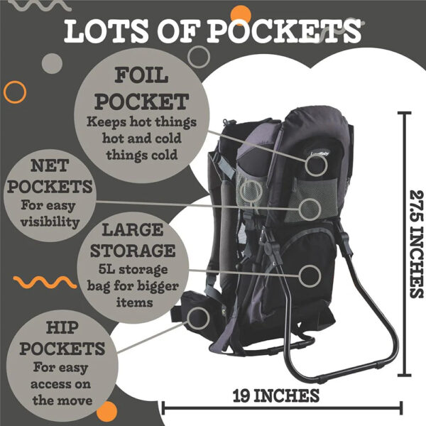 fe1f1e16c462413ebd9b6888a1e35669 Luvdbaby Hiking Baby Carrier Backpack with Diaper Change Pad