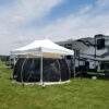 Screen House Camping Instant 15x15 Canopy Beige