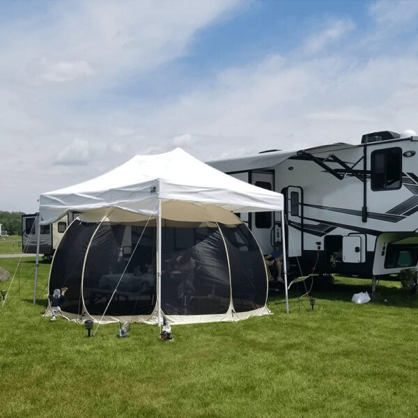 fe8a274cec3a4c7794da118b0c2a407a Screen House Camping Instant 15x15 Canopy Beige