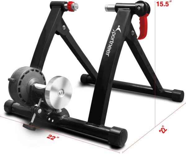 fe8aa33b5dbc4451a813ac89c766effc Bike Trainer Stand Indoor Riding - Sportneer Magnetic Stationary Bicycle Exercise Stand with Noise Reduction Wheel, 6 Resistance Adjustable