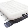EZ-Bed (King) Air Mattress with Frame & Rolling Case, Self Inflatable, Blow Up Bed Auto Shut-Off, Comfortable Surface AirBed, Best for Guest, Travel, Vacation, Camping
