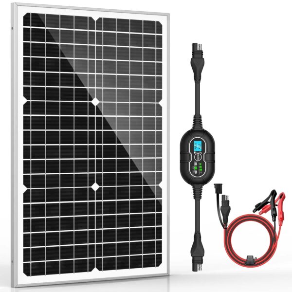 fe9b7df6a20246f7844e2a0828fe20a5 Allto Solar 30W 12V Solar Panel Kit