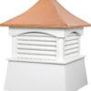 Good Directions 2126CV Coventry Vinyl Cupola, 26" square x 35" high, White