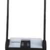 Walk-Behind Outdoor Hand Push Floor Sweeper - 5.25 Gallon Capacity - 25.5" Sweeping Width - Sweeps up to 27,900 ft² / Hour, Grey