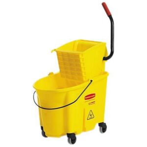 Wavebrake Side Press Combo Bucket 35 Qt, Yellow