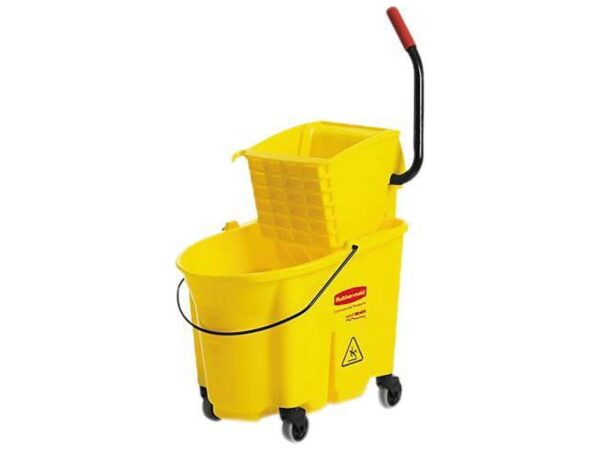 Wavebrake Side Press Combo Bucket 35 Qt, Yellow