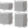 New portable non-woven zipper storage bag