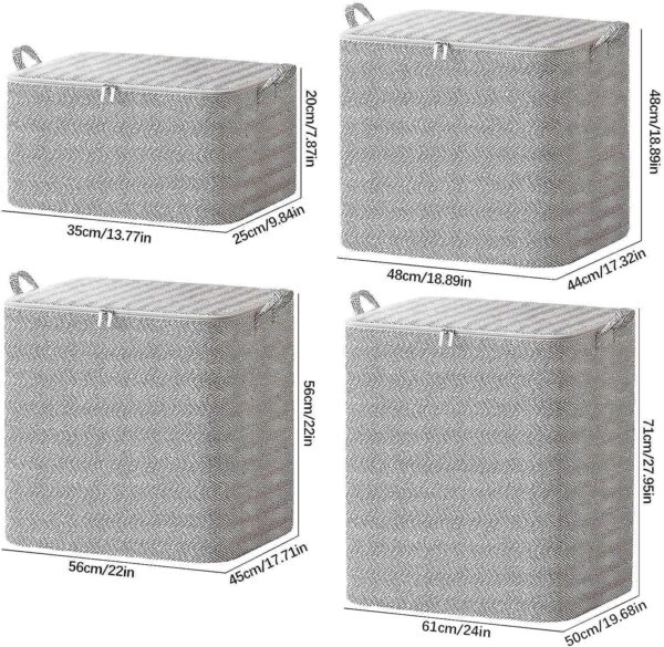 ffcbae2f451b41a496380e7266b3576d New portable non-woven zipper storage bag